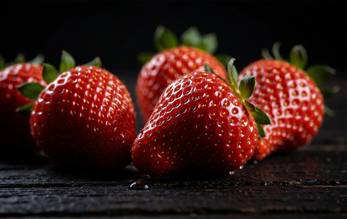 Frische Erdbeeren